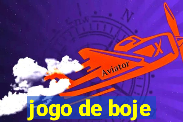 jogo de boje